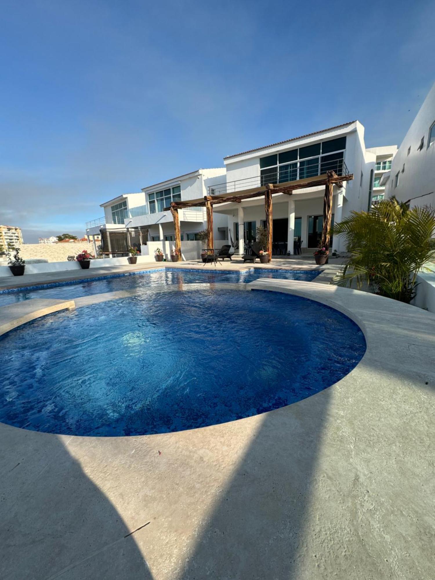 マサトラン Casa Isla Marina Vista Al Mar 20 Personasヴィラ エクステリア 写真