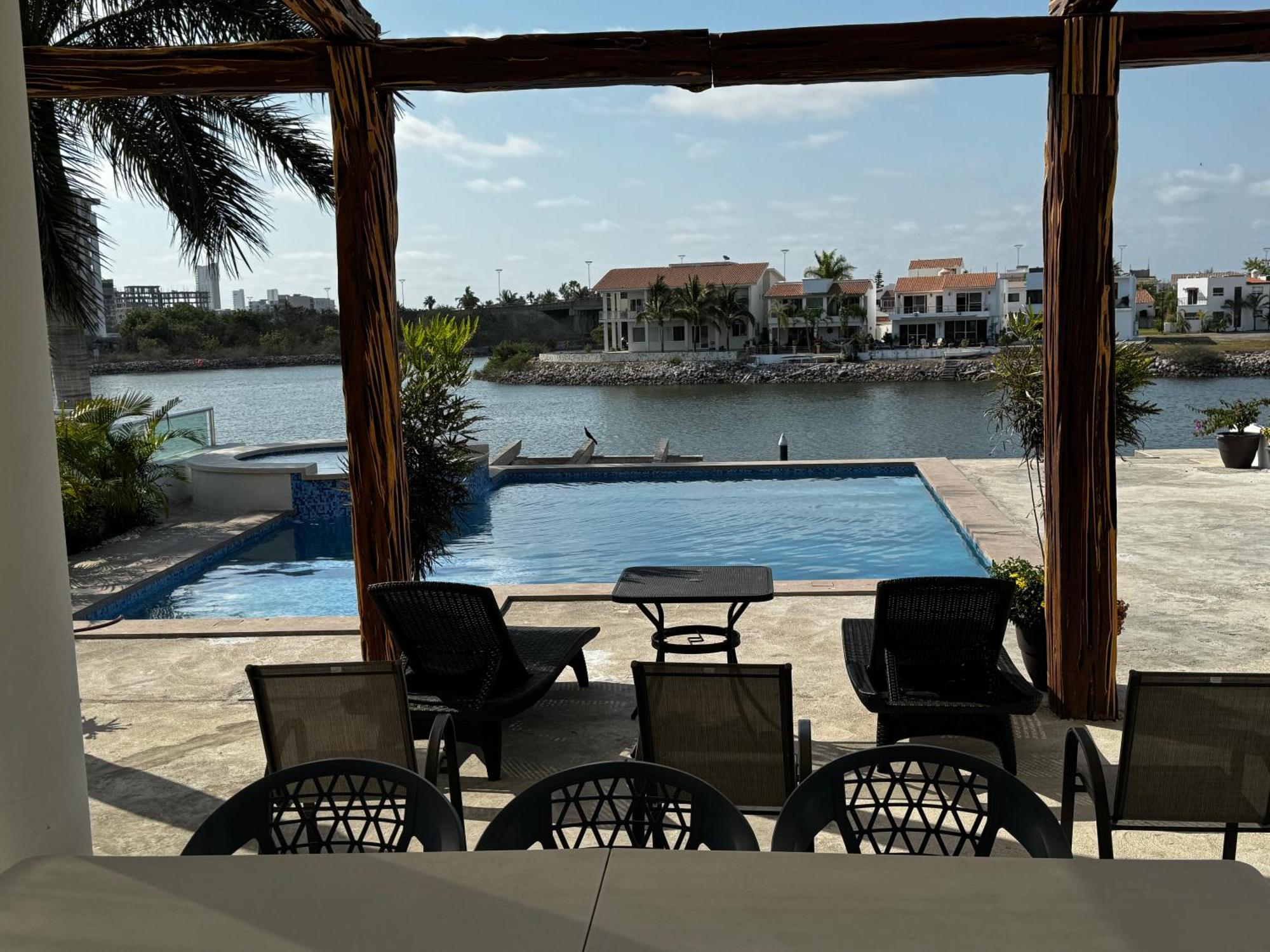 マサトラン Casa Isla Marina Vista Al Mar 20 Personasヴィラ エクステリア 写真
