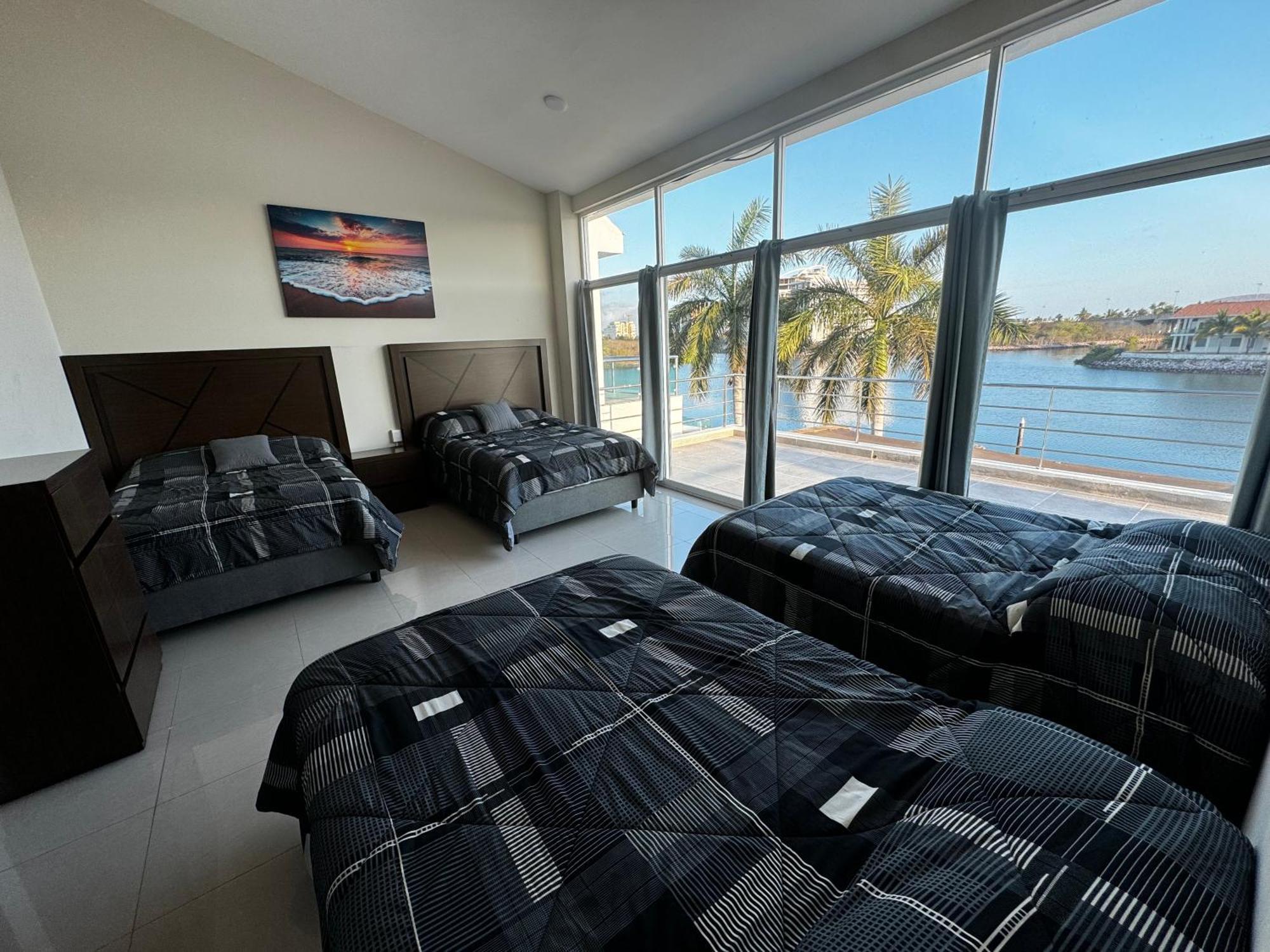 マサトラン Casa Isla Marina Vista Al Mar 20 Personasヴィラ エクステリア 写真