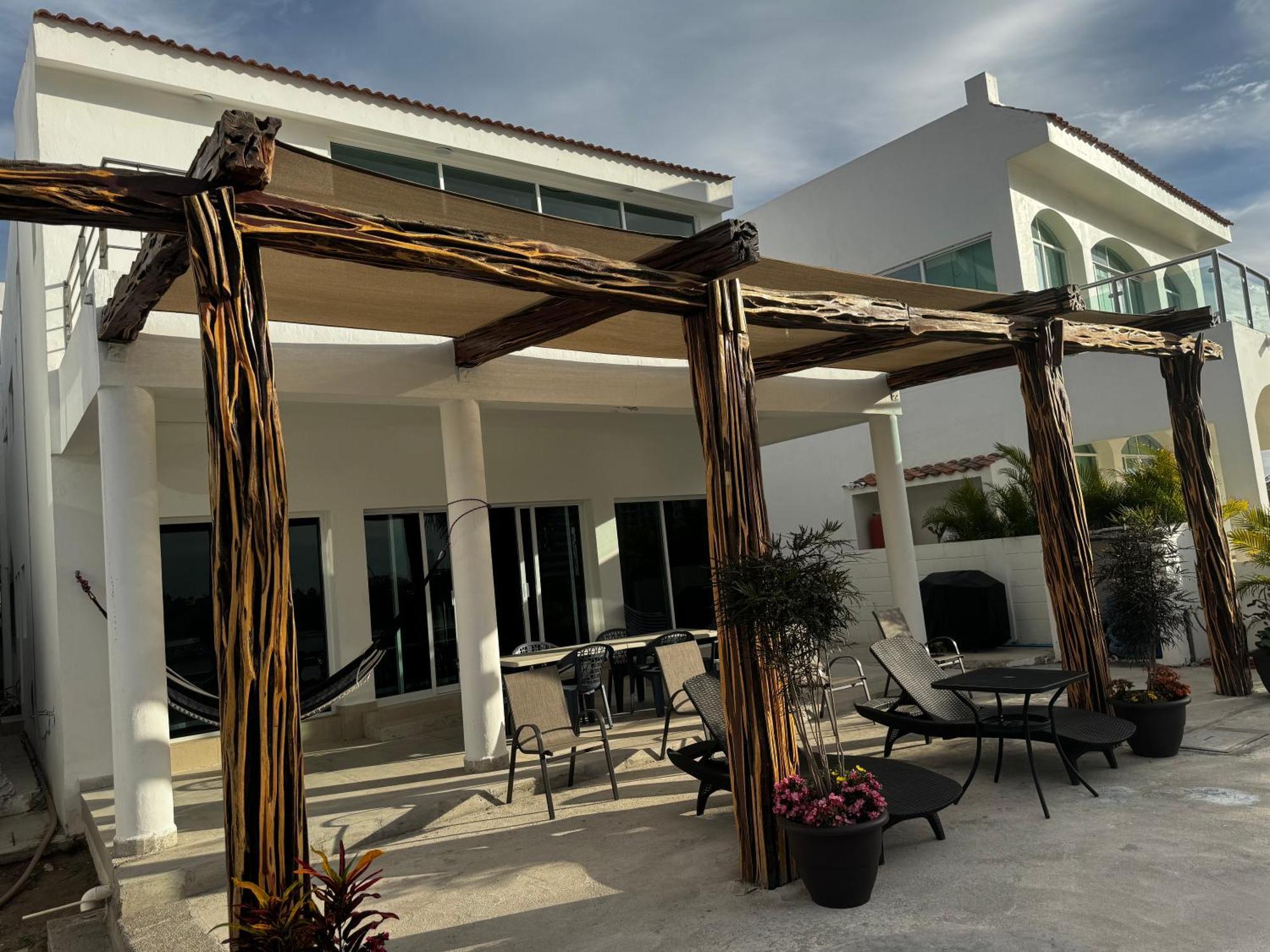 マサトラン Casa Isla Marina Vista Al Mar 20 Personasヴィラ エクステリア 写真