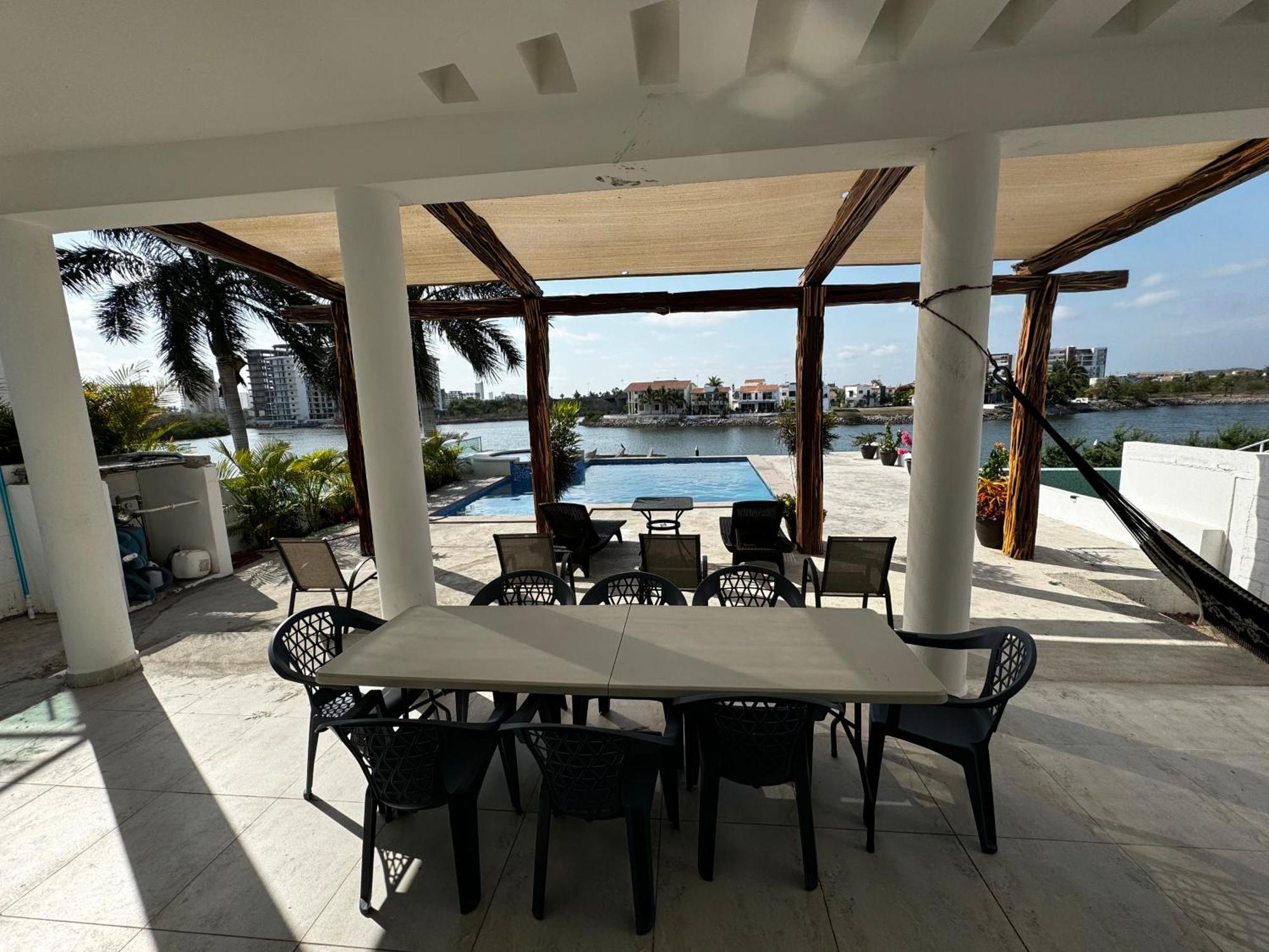 マサトラン Casa Isla Marina Vista Al Mar 20 Personasヴィラ エクステリア 写真